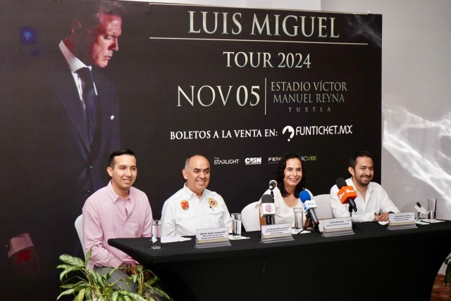LUIS MIGUEL TOUR 2024 ¡LLEGA A TUXTLA!