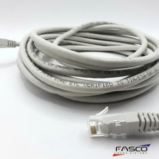 Patch Cord Cat6 UTP 5m RJ45 Pack 50 Piezas FASCO