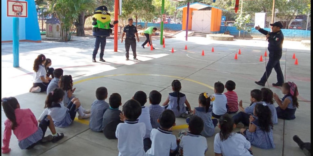 Ssp Imparte Capacitación En Educación Vial A Niños Y Niñas De Educación