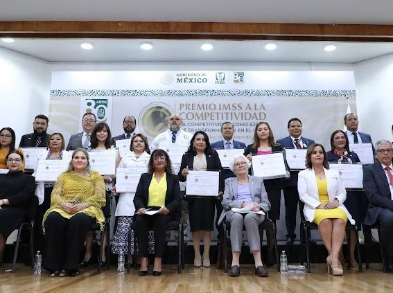 Entrega IMSS Premio a la Competitividad 2022 a unidades con excelencia y  altos estándares de calidad | Rotativo en Linea